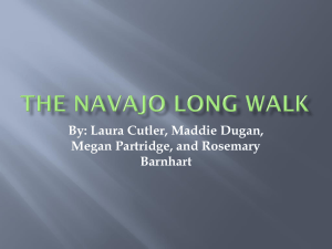 Causes of the Navajo Long Walk
