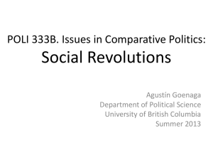 Social Revolutions - UBC Blogs - University of British Columbia