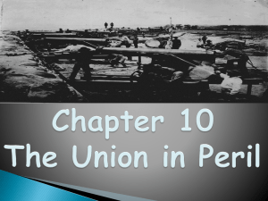 Chapter 10 The Union in Peril 10.1 Differences