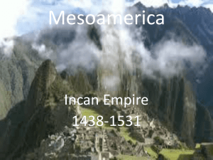 Mesoamerica - Mr. G Educates