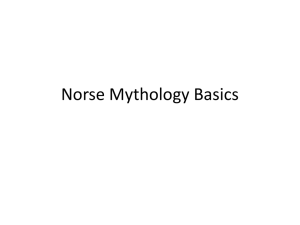 Norse Mythology Basics