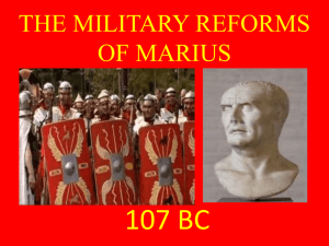 Chap_03_THE MILITARY REFORMS OF MARIUS