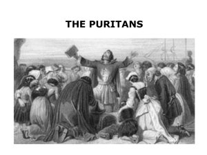 02. O puritanismo - materiais de língua inglesa e literaturas