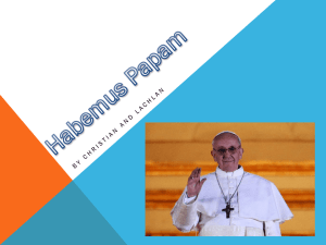 Ignatius and (Pope) Francis - ppt download