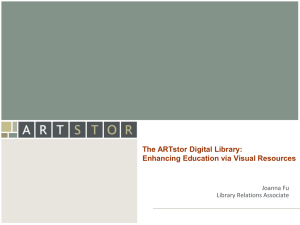 The ARTstor Digital Library