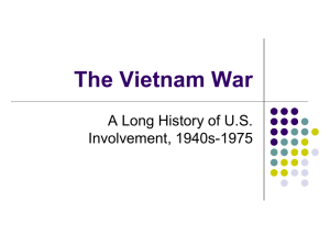 Vietnam War Lecture