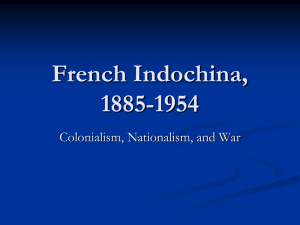 French Indochina, 1885-1954