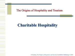 Charitable Hospitality - Goodfellow Publishers