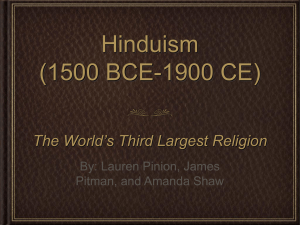 Hinduism (1500 BCE