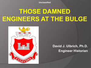 Dammed Engineers in the Bulge