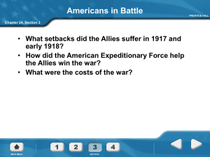 What were the costs of the war?