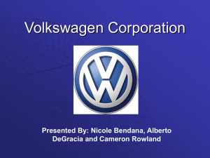 Volkswagen Corporation