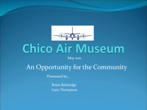 Chico Air Museum vision