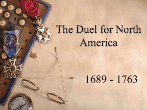 Chapter 6 - The Duel for North America