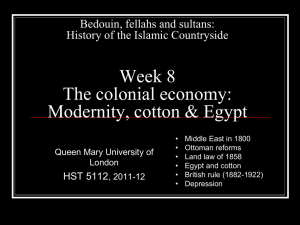 Middle Eastern Countryside in the Colonial Period