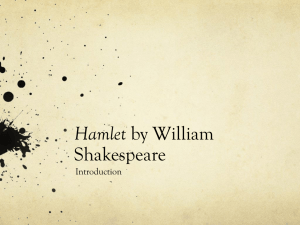 Hamlet by William Shakespeare - Garnet Valley School District