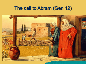 Call of Abram Powerpoint
