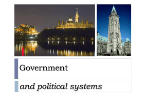 Government and political systems
