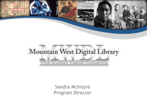 Overview of the Mountain West Digital Library
