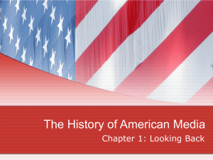 The History of American Media