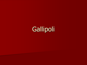 Gallipoli - Marblehead High School