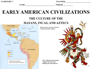 unit 3: early american civilizations