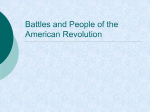2-4 Battles and People of the American Revolution