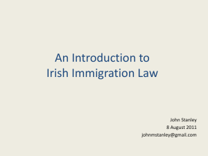 The Irish Asylum andProtection system