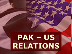 pak – us relations