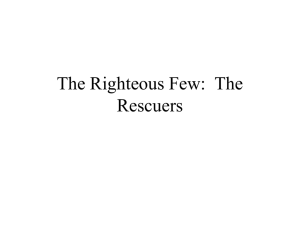 The Righteous Few: The Rescuers
