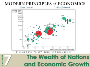 The Wealth of Nations and Economic Growth