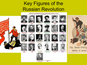 Key Figures of the Russian Revolution