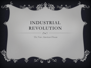 Industrial Revolution Invent