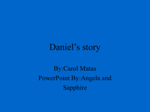 Daniel`s story
