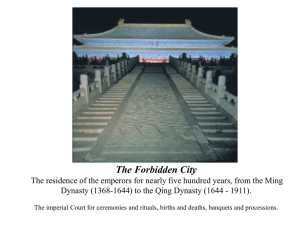 Secret World of the Forbidden City