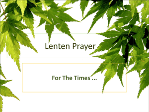 Lenten Prayer 9MB