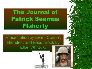 The Journal of Patrick Seamus Flaherty