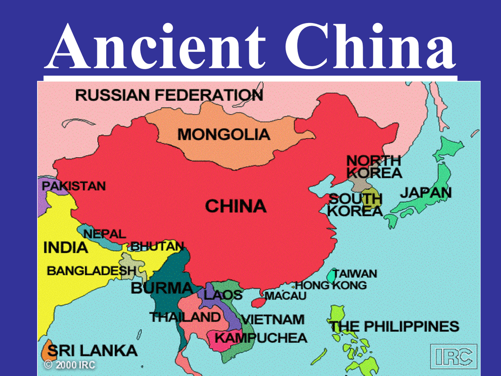 Ancient China Map | Map of Atlantic Ocean Area