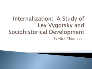 The Development of Memory: A Study of Lev Vygotsky