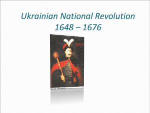 Ukrainian National Revolution 1648