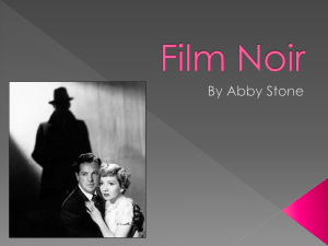 Film Noir Powerpoint