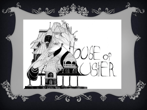 2. Describe the house of Usher