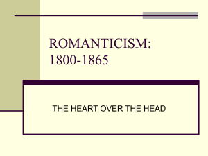 romanticism slideshow