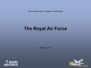 The Royal Air Force LO1