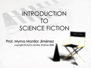 INTRODUCTION TO SCIENCE FICTION