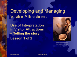 Developing and Managing Visitor Attractions