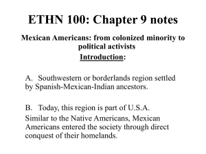 Soc. 268: Chapter 9 notes