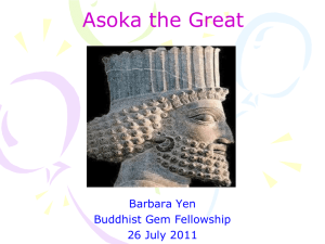 Buddhism - Asoka The Great.