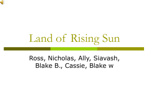 Land of Rising Sun