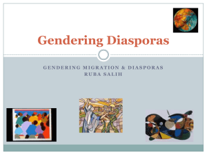 Gendering Diasporas file